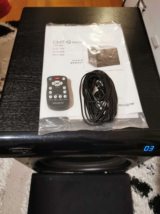 Velodyne CHT-12Q суббас, субуфер