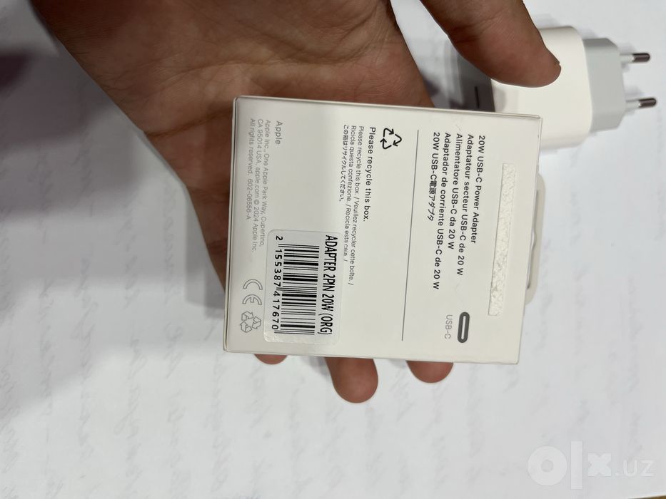 Apple 20w usb-c power adapter