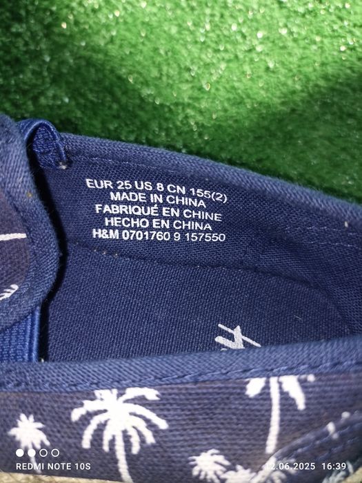 Обувки за момиче 25 номер Adidas, HM, Disney