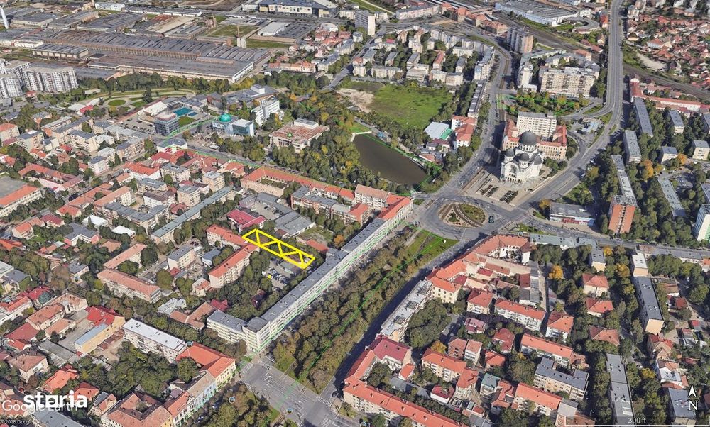 1006 mp teren cu constructie modesta pe B-dul Revolutiei Arad