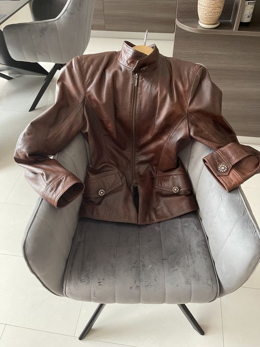 Дамско яке естествена кожа