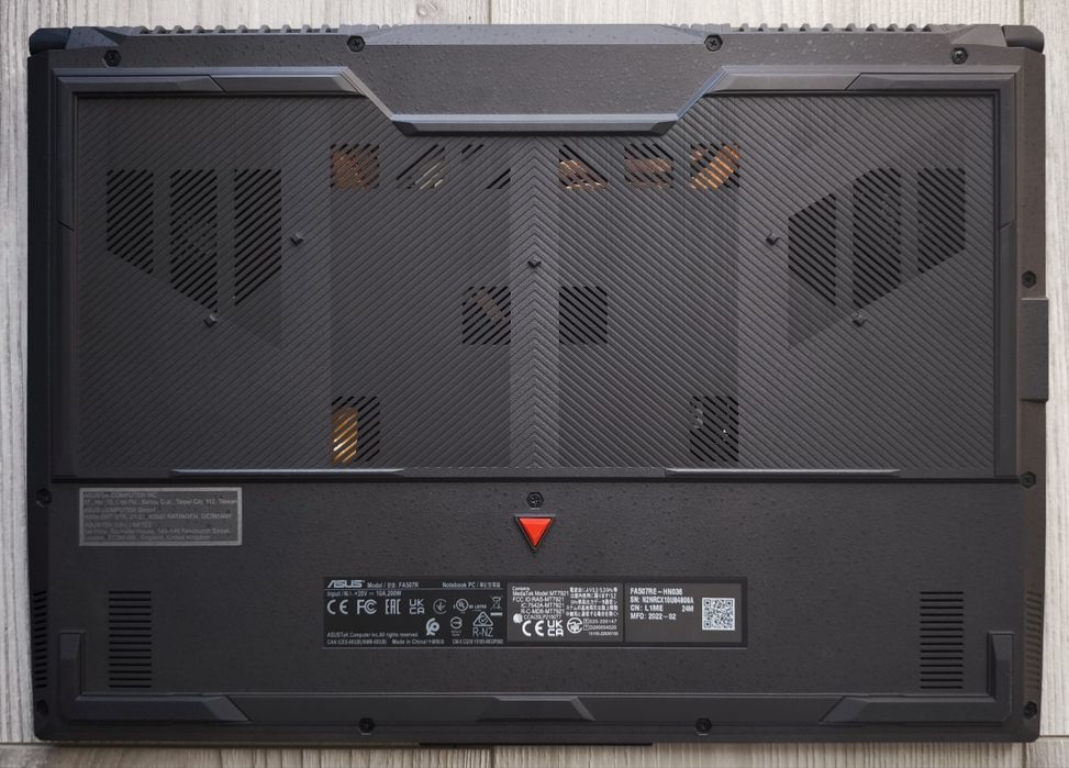 Laptop Asus FA507R 15,6 FHD 144Mhz Ryzen 7 6800H RTX 3050 Ti 4Gb Ram 32Gb 512Gb NVMe