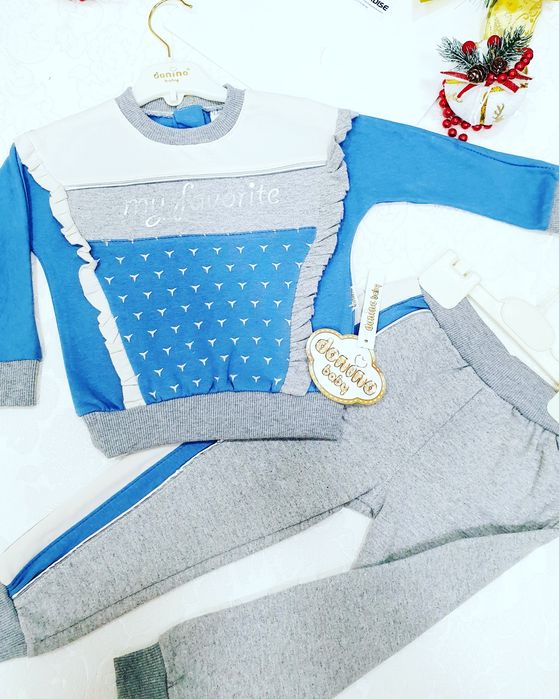 Двойка для девочек с лёгким начёсом