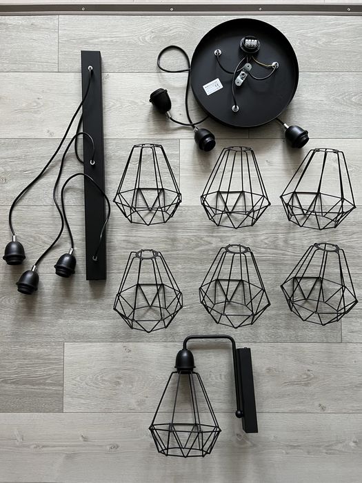 Lustre design negre