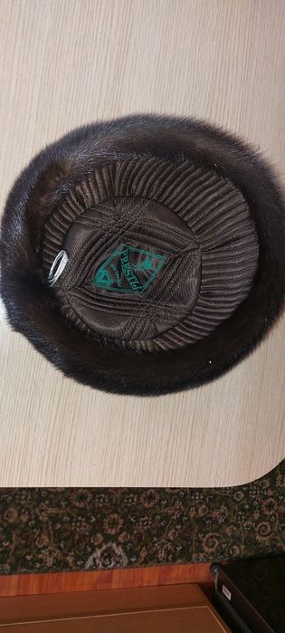 Шапка норковая женская