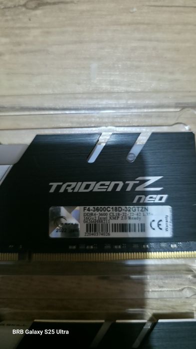 Memorie ram DDR4 G.SKILL 2X16 GB 3600Mhz