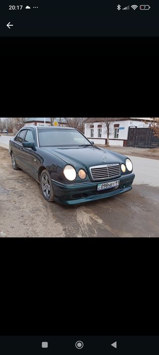 Мерс 210 пер и зад бампер материал стекловолокной бампер