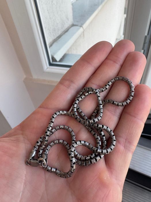 Lant argint rodiat 925 22 grame , 50 cm