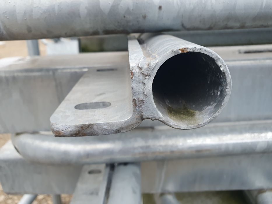 Balustrada metalica galvanizata ..94 ml