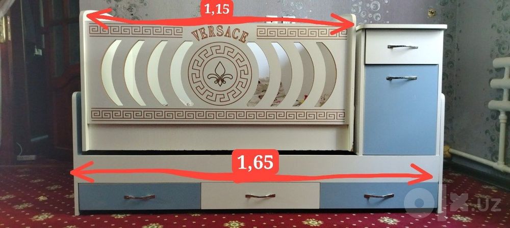 Детский кровать колыбелний  800 минг сўм.