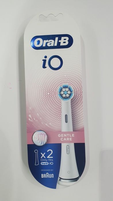 Capete periaj rezervă pt. periuță de dinți electrică Oral-B iO, peri moi, 2 buc/set