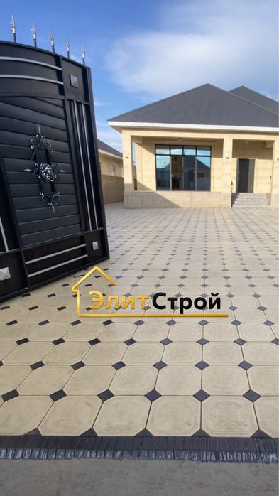 Брусчатка евро слоновая кость для дома