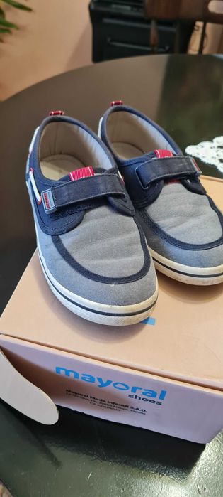 Обувки мокасини Geox 34, Майорал 32