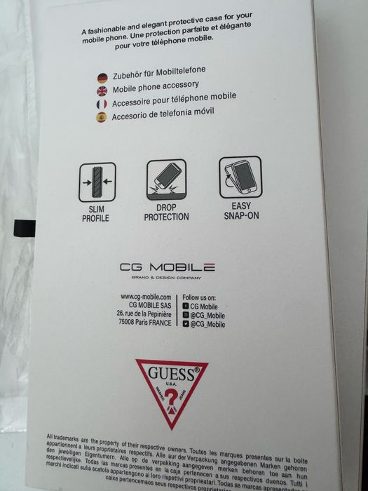 Протектор за iPhone 17 Pro Guess