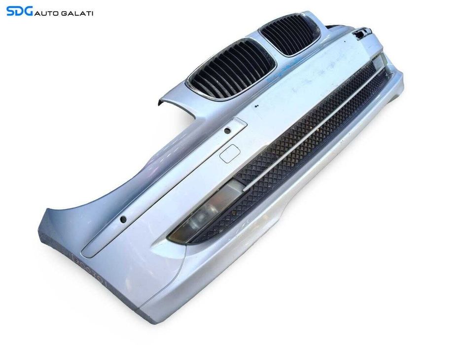 Bara Spoiler Fata Completa cu Grile si Proiectoare BMW Seria 1 E81 E87 LCI Facelift 2007 - 2013 Culoare Titansilber Cod 7185553 718555310 [Z0070]