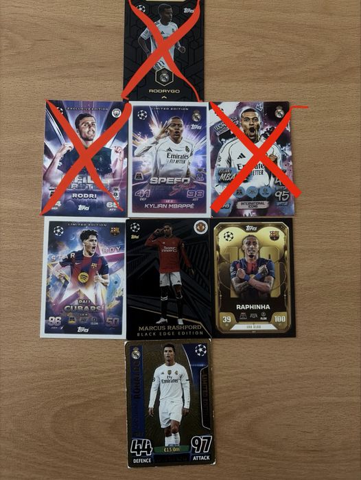 Match attax карти