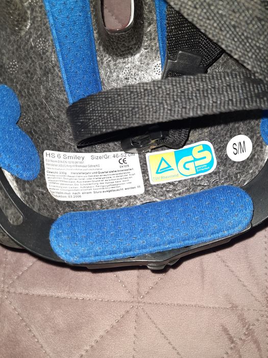 Transport gratuit! Casca bicicleta copii Abus 46-52cm marimea S/M