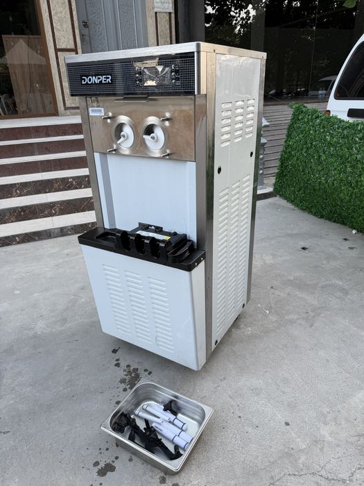 Апарат мороженое учун 220v кучланишда ишледи  олиб ишлатишга тайор