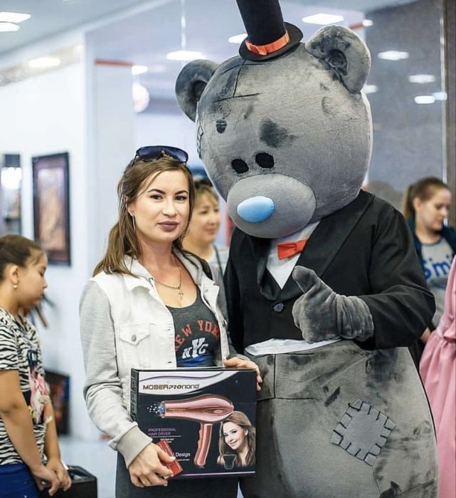 Мишки Тедди, поздравление, прокат 4500