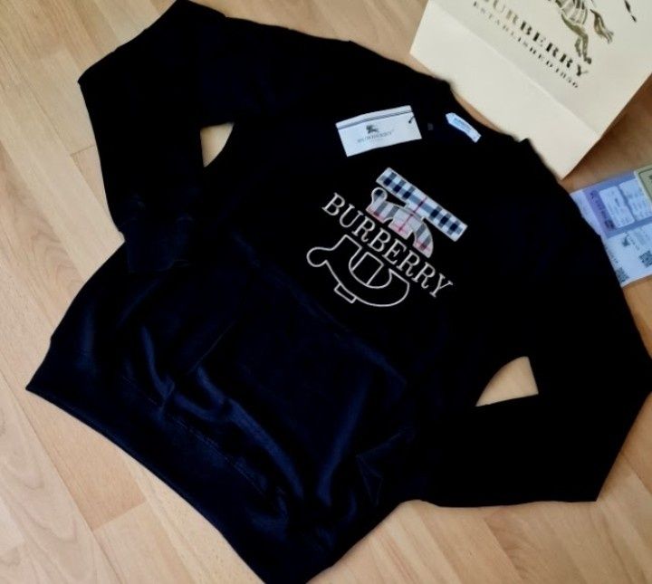 Bluze barbat/bumbac/ Burbbery, diverse mărimi, logo brodat