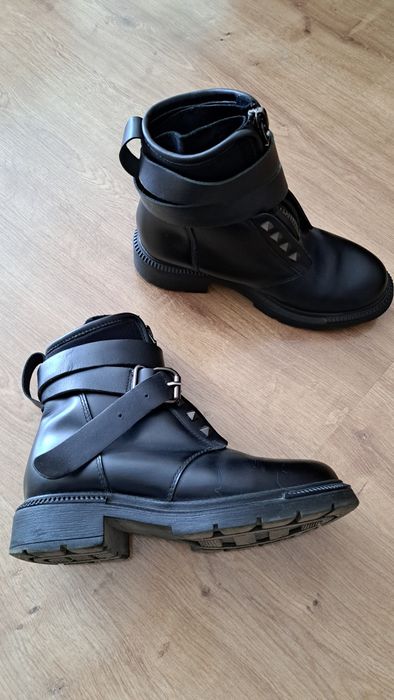 Дамски боти от естествена кожа