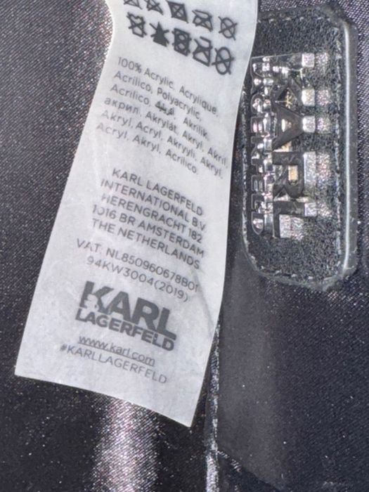 Луксозна коктейлна чантичка KARL LAGERFELD LimitedEdition Оriginal NEW