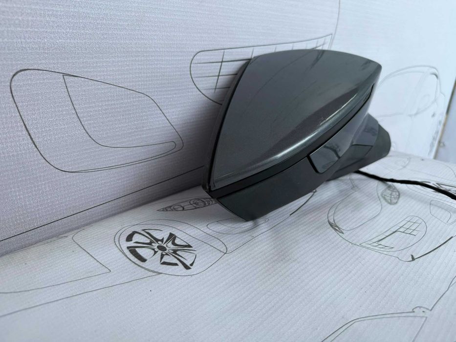 Oglindă Dreaptă 6 PINI Seat Leon 5F 2013 / 2012-2020 / Cod OEM 5F2857508N (5C2)