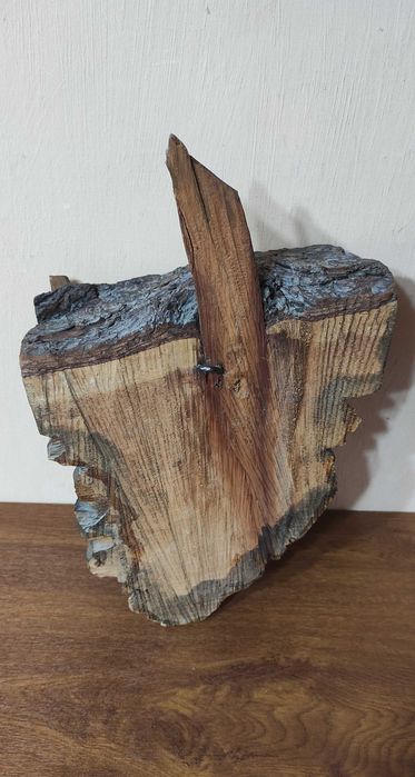 Sculptură de lemn - moș