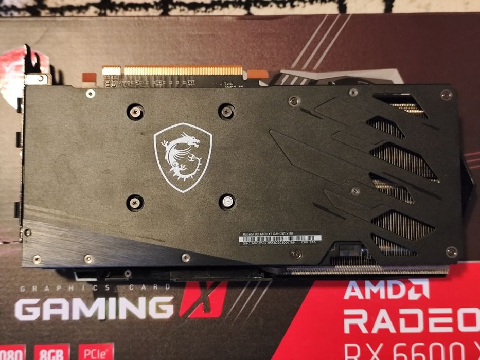 Rx 6600XT 8gb MSI Gaming X