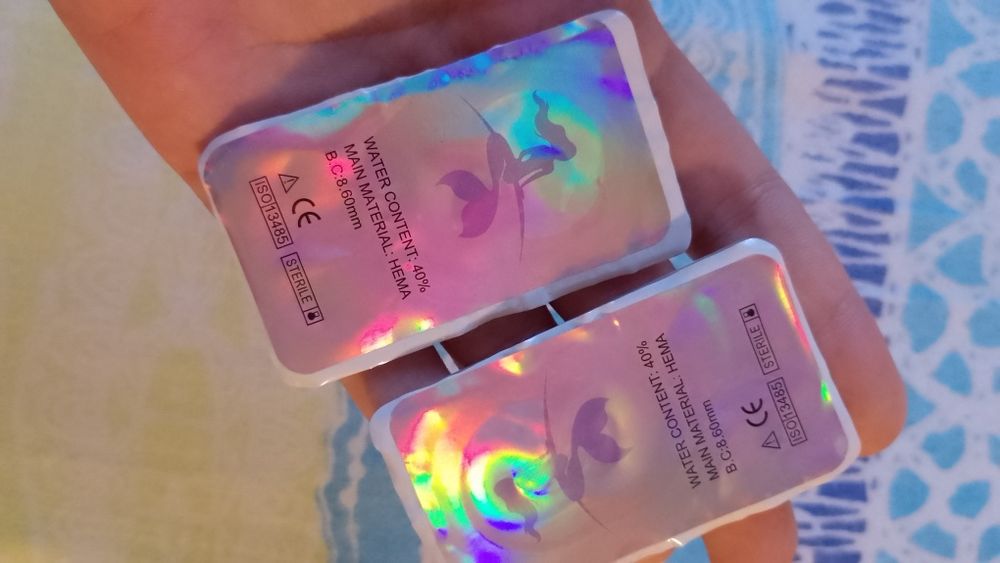 Lentile de contact verzi