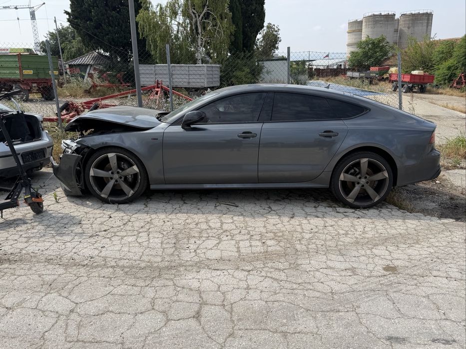 Audi A7 на части 3.0Tdi Facelift Ауди А7 Sline 218 кс код Czw 90000км  5броя на части 4g8 204 245 313кс 218 за мотори csw Crt CVU CgQ Cdu Cla