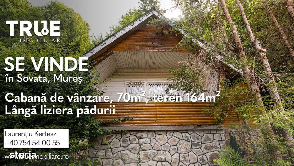 Casă de vacanță de vânzare, 70 m² – Sovata, județul Mureș