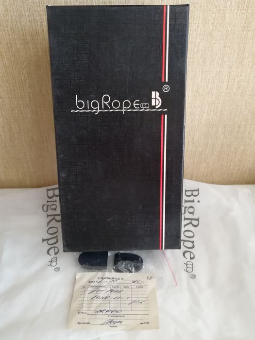 Продам  туфли р. 36 big Rope" кожа, новые.