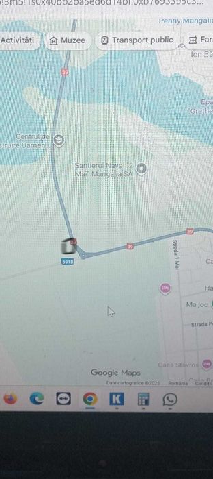 teren Limanu 500 mp , la 50 mde  soseaua Mangalia, la 200 m de Polux