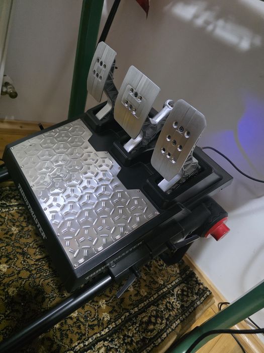 Thrustmaster T-GT II + TMLC + T8HA + Sparco handbrake