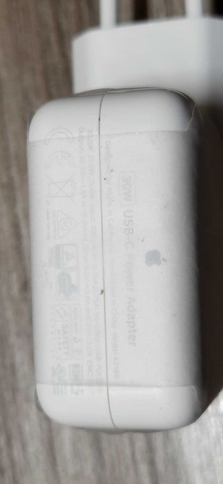 APPLE USB-C, 30W Incarcator retea  MW2G3ZMA, , alb nou