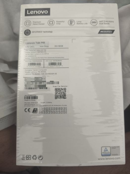Tableta Lenovo M8 HD 2Gb+16GB