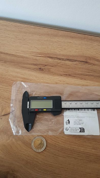 Нов дигитален шублер  (0 - 150 mm) мерни единици - mm, inch.