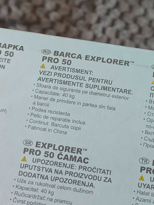 Barca Intex Explorer Pro 50
