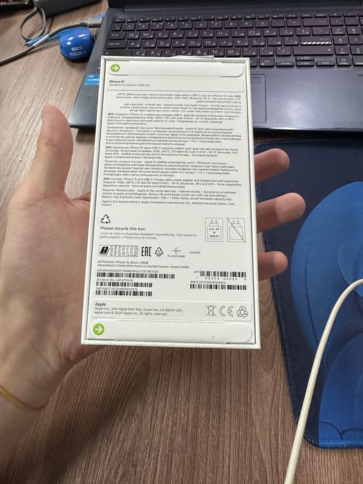 Iphone 15 128Gb  черный
