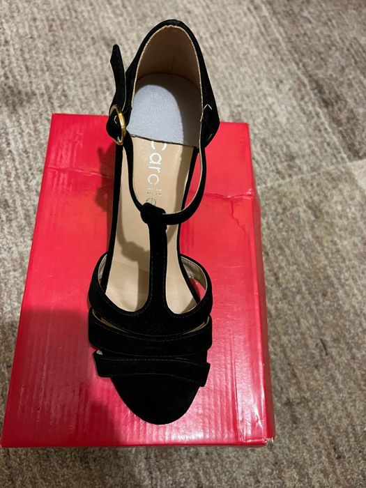 Sandale din material textil