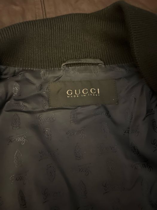 Gucci кожено яке.