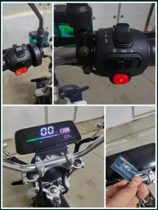 Scuter electric City Coco Harley, NOU fara permis + Garantie