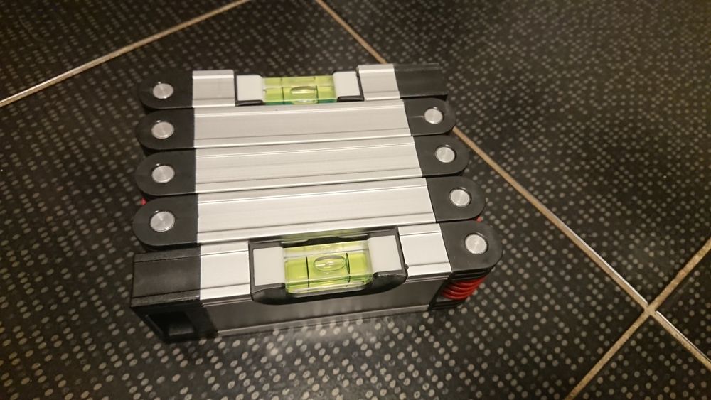 Nivela flexibila aluminiu 72cm 5 segmente