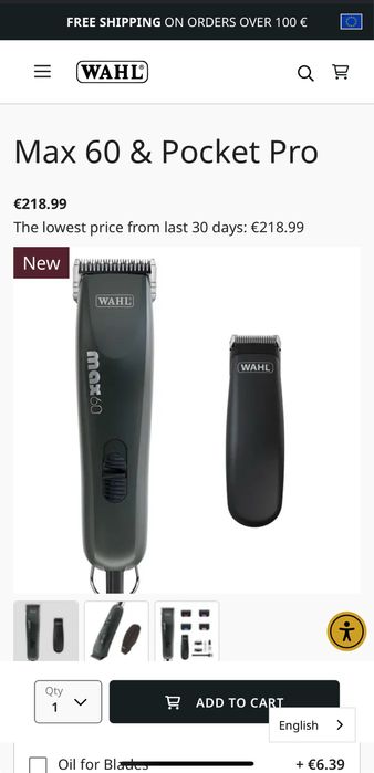 WAHL®️ Max 60 & Pocket Pro