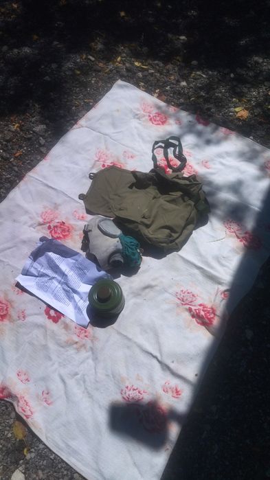 Нови противогази от склад.