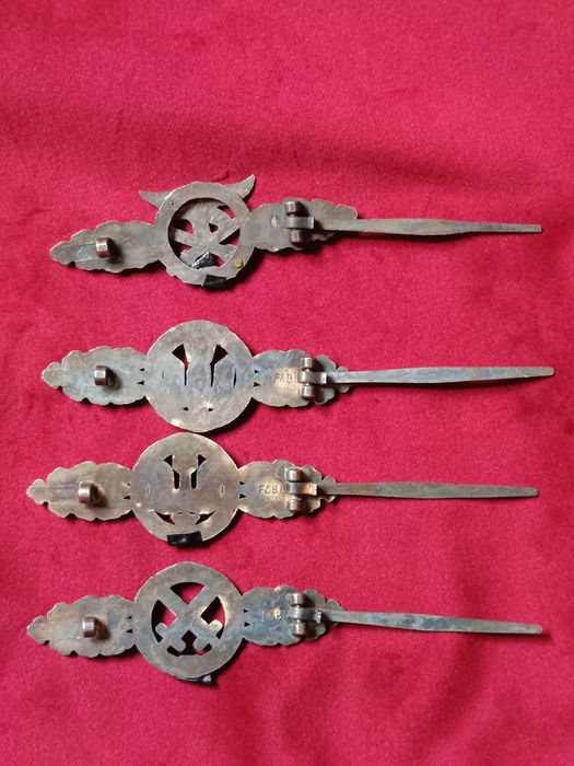WW2 Lot 4insigne militare germane aviație/Repro/ preț pe bucată !