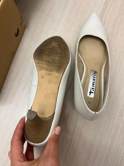 Туфли белые  ,германия