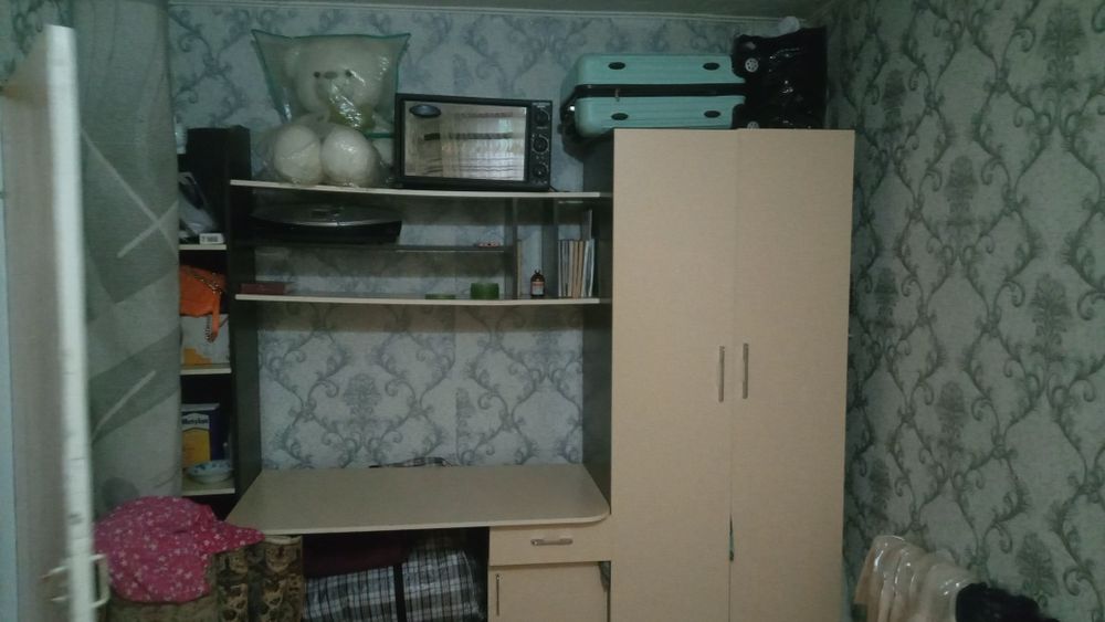 Шкаф и мебель и диван