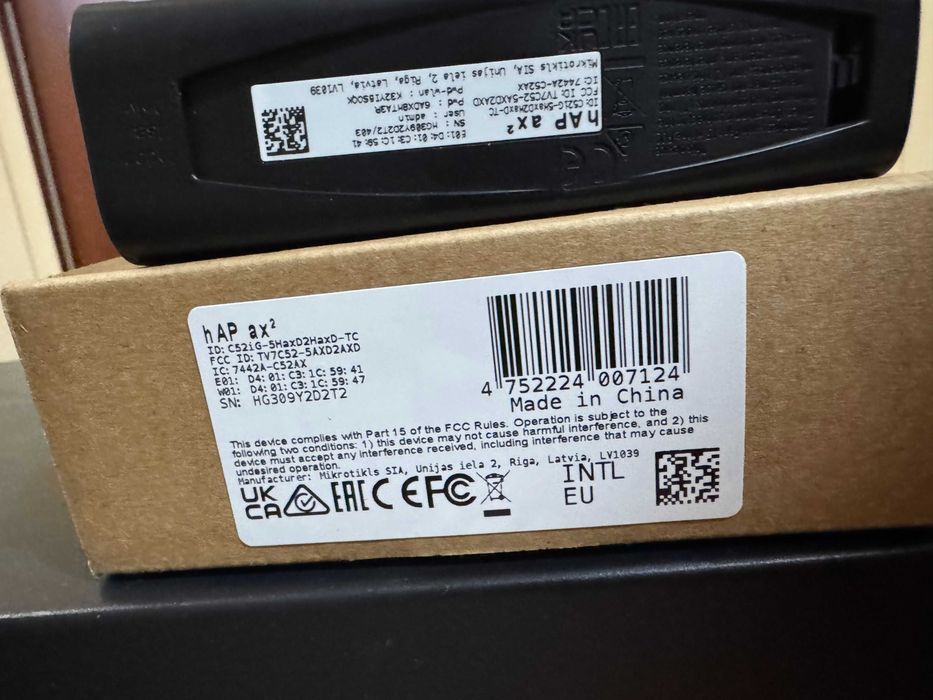 Продам роутер MikroTik hAP ax² (Wi-Fi 6)